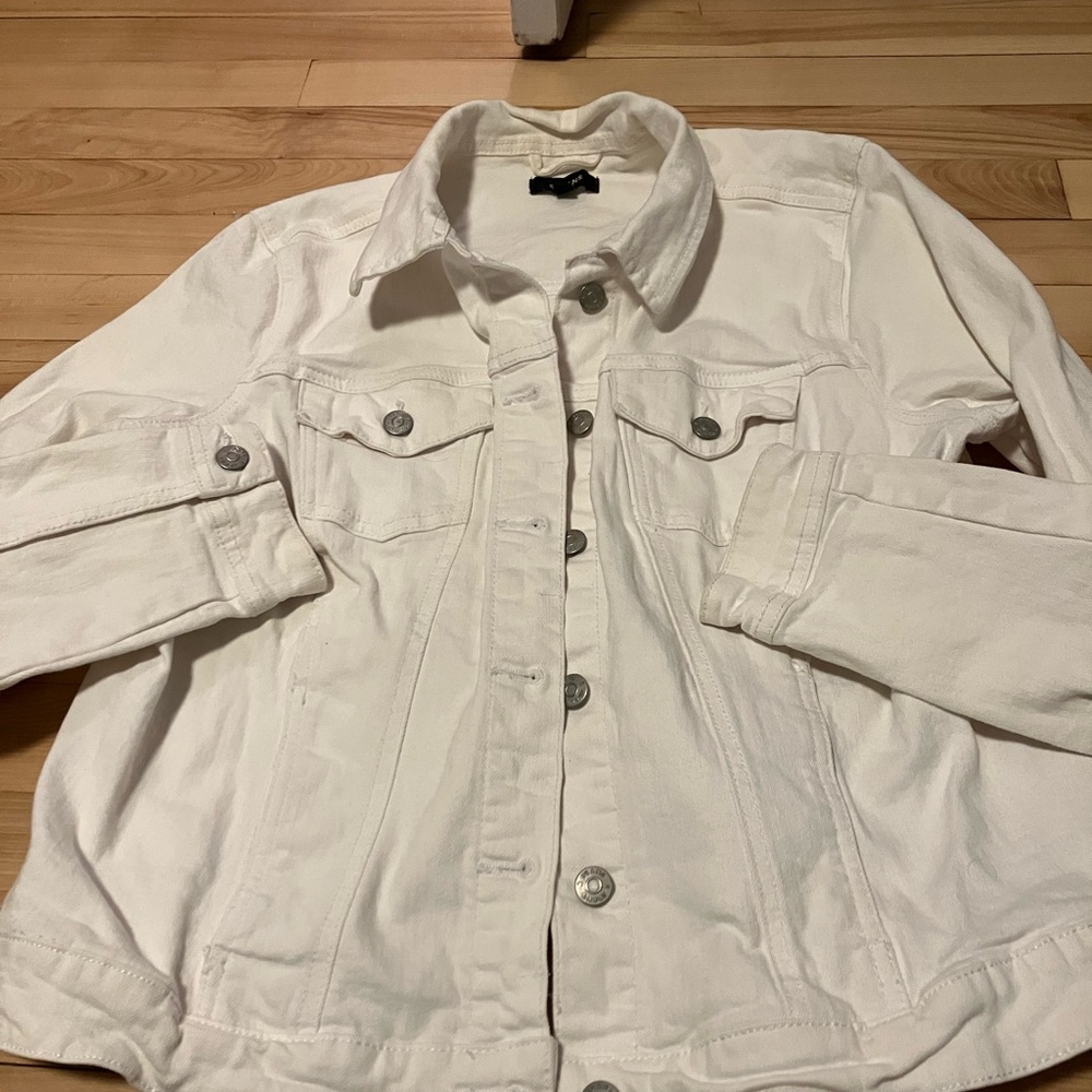 Reitmans Off-White Denim Jacket